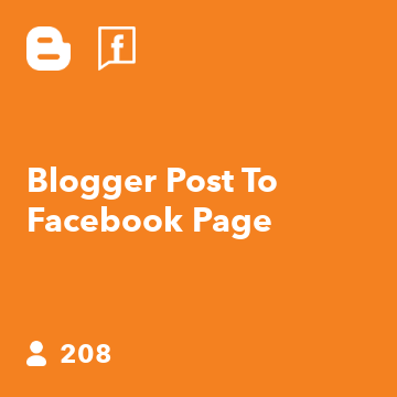 Blogger Post To Facebook Page