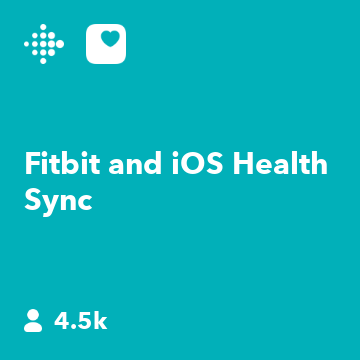 Fitbit and iOS Health Sync
