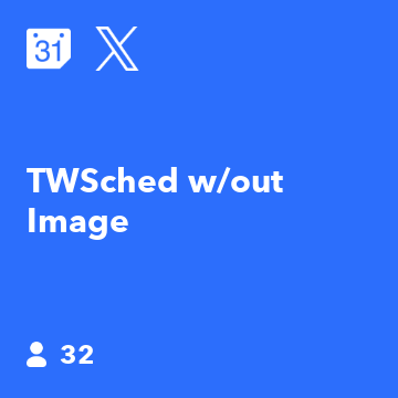 TWSched w/out Image