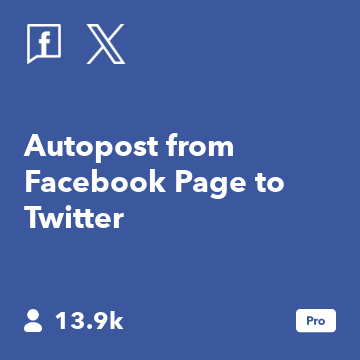 Autopost from Facebook Page to Twitter