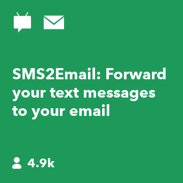 SMS2Email: Forward your text messages to your email