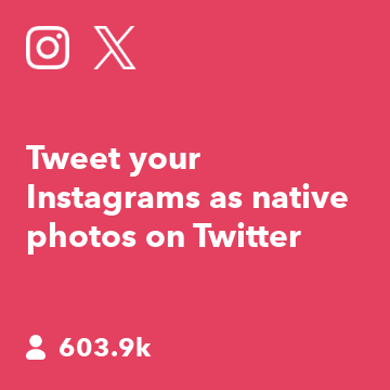 Tweet your Instagrams as native photos on Twitter