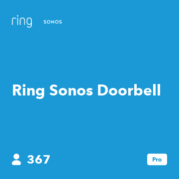 Sonos Doorbell - IFTTT