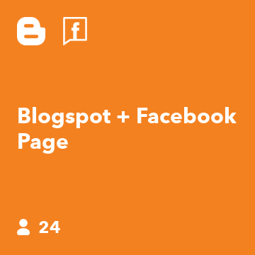Blogspot + Facebook Page