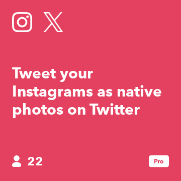 Tweet your Instagrams as native photos on Twitter