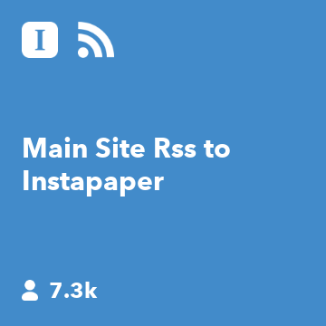 Main Site Rss to Instapaper